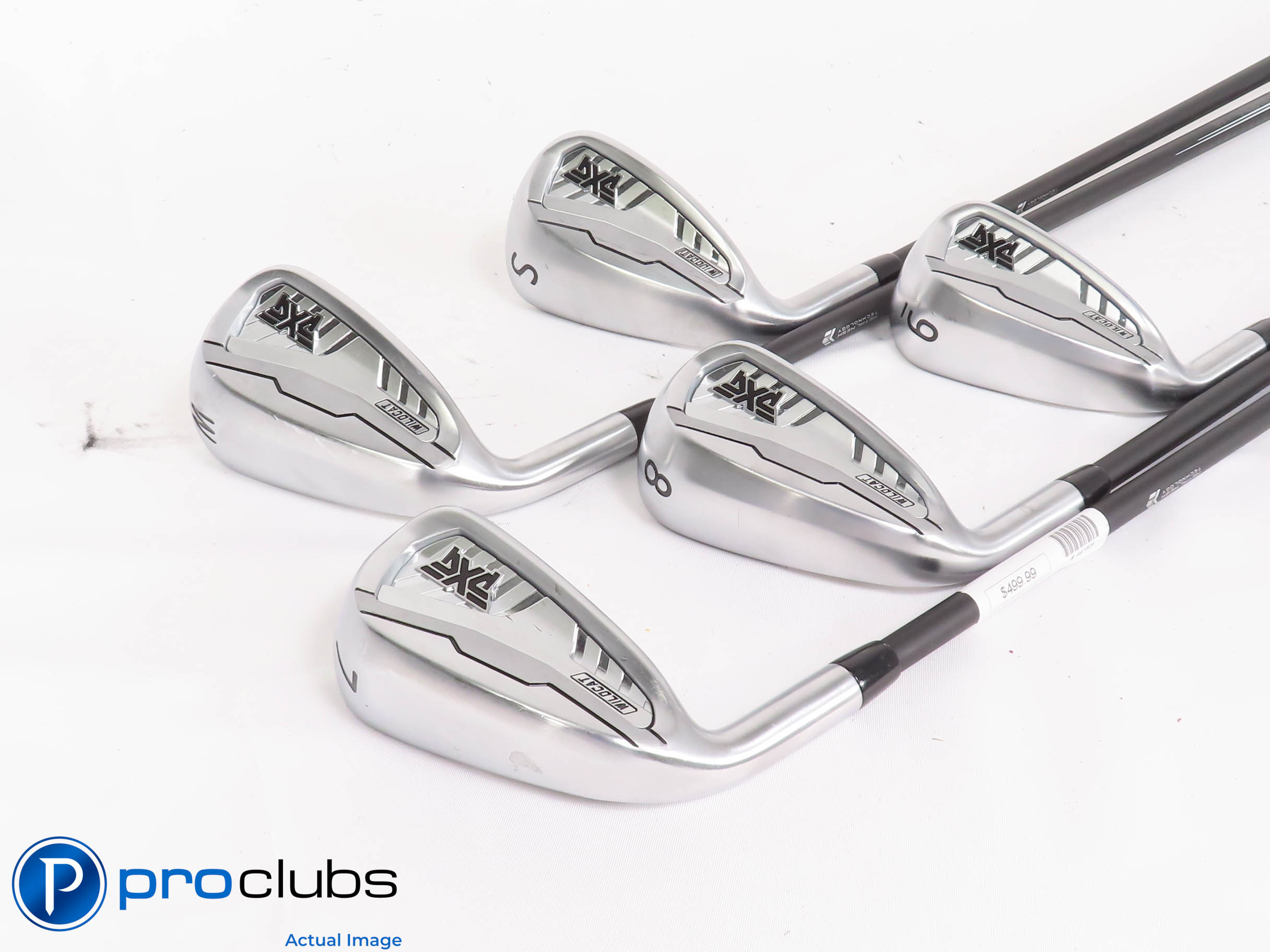 Nice Left Handed PXG WILDCAT 7-PW,SW IRON SET - MMT 70